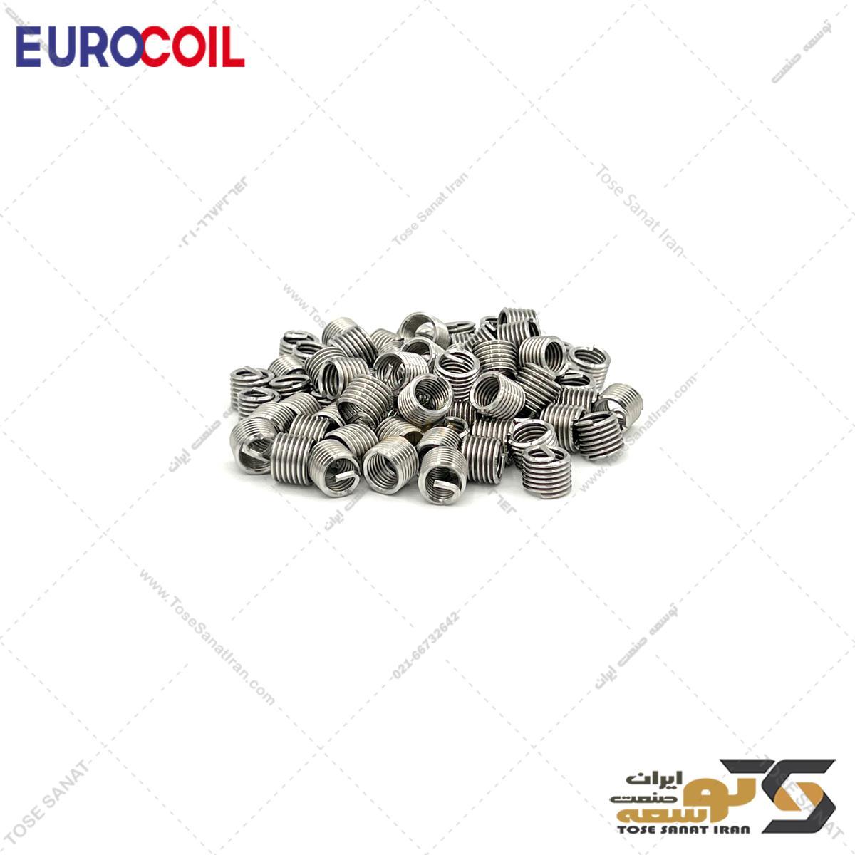فنر هلی کویل استیل M2*0.4  304L