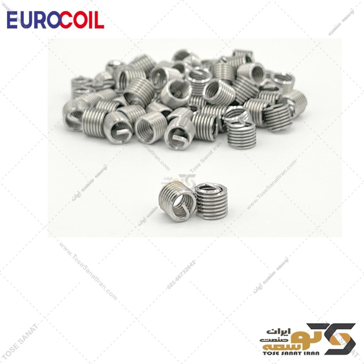فنر هلی کویل استیل M3*0.5*1.5D  304L